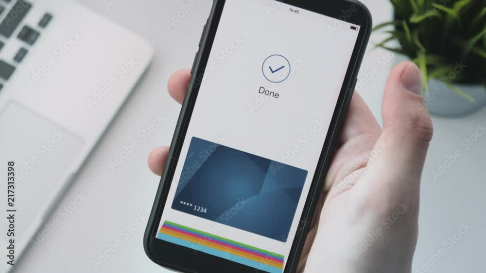 Making secure online payment using smartphone