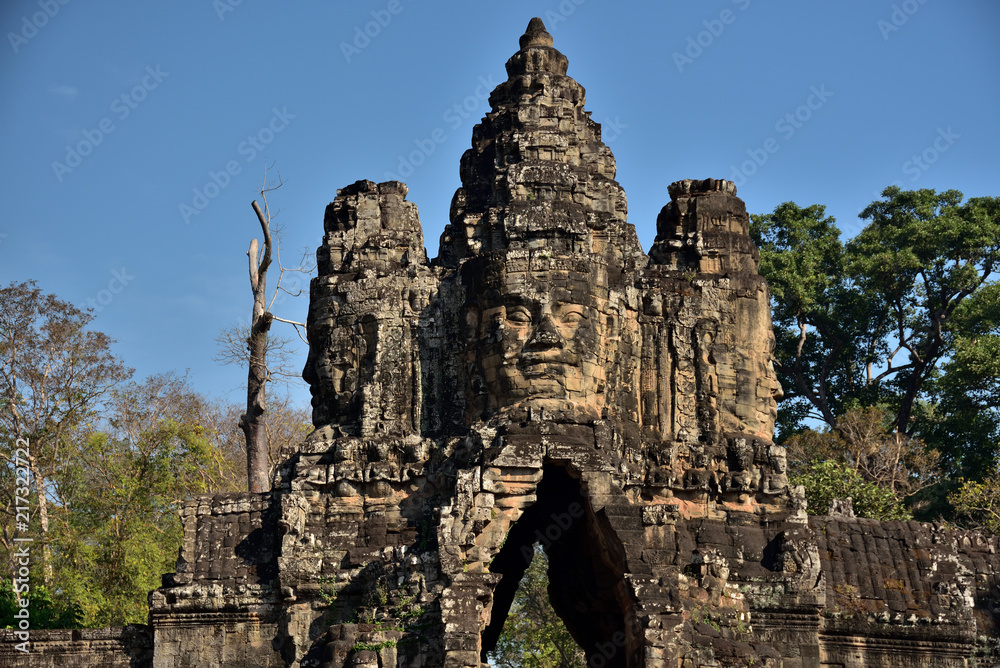 Südtor zum Bayon von Angkor