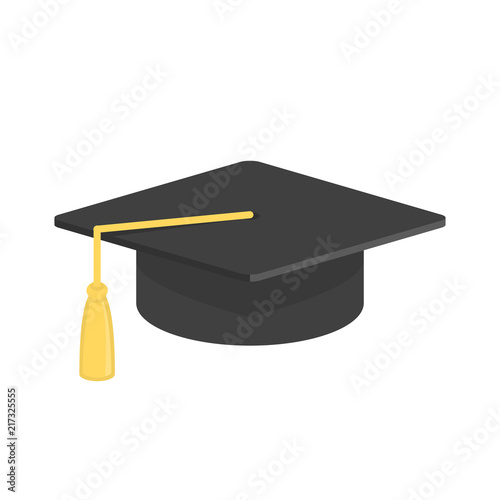 Vector graduation cap.
