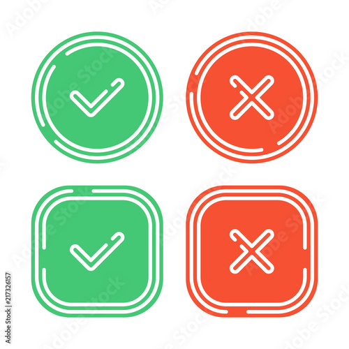 Free Download Check mark icons set. - GFXLoad