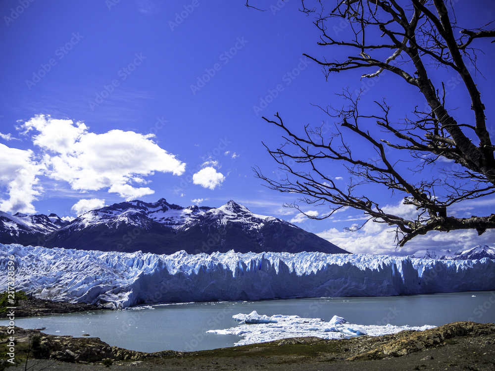 Scenic landscape in Perito Moreno Glacier Argentina