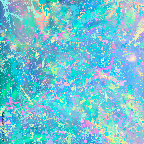 Opal gemstone background. Trendy Vector template for holiday des