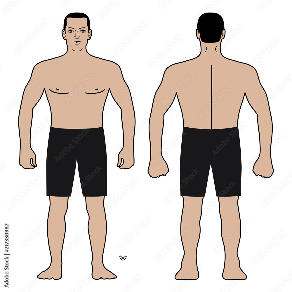 Fashion man figure Fashion man figure