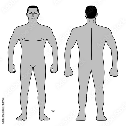 Fashion man figure