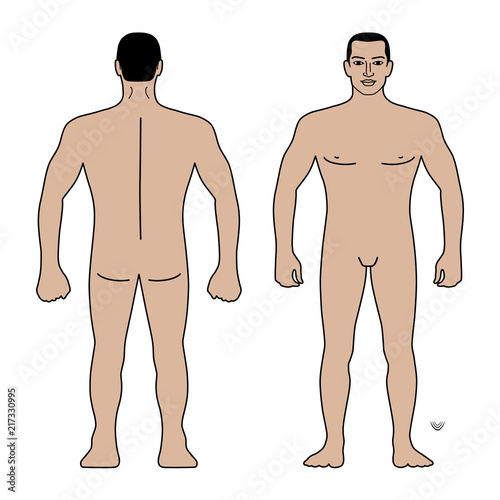 Fashion man figure