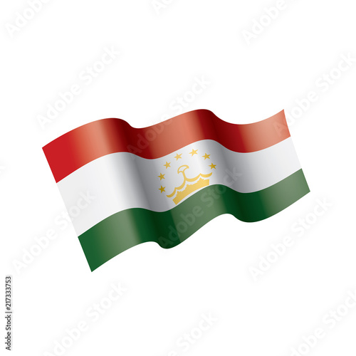 Free Download Tajikistan flag, vector illustration on a white background - GFXLoad