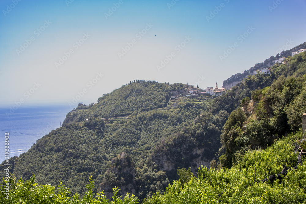 landscape of Amalfi