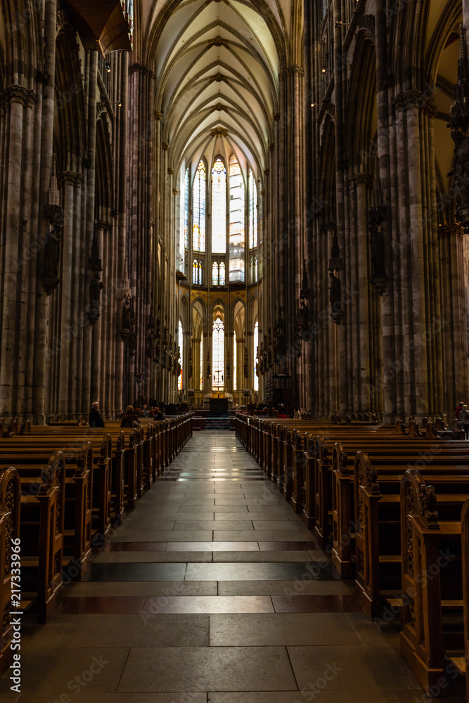 Fototapeta premium Cathedral interior
