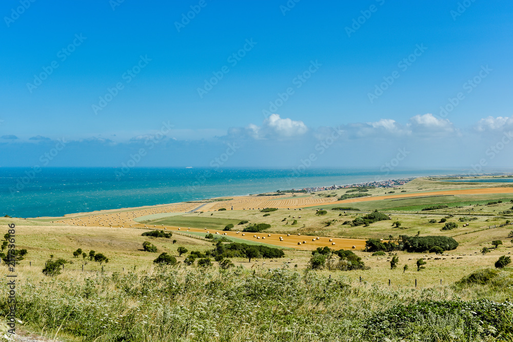 Fototapeta premium splendide côte d'opale en été