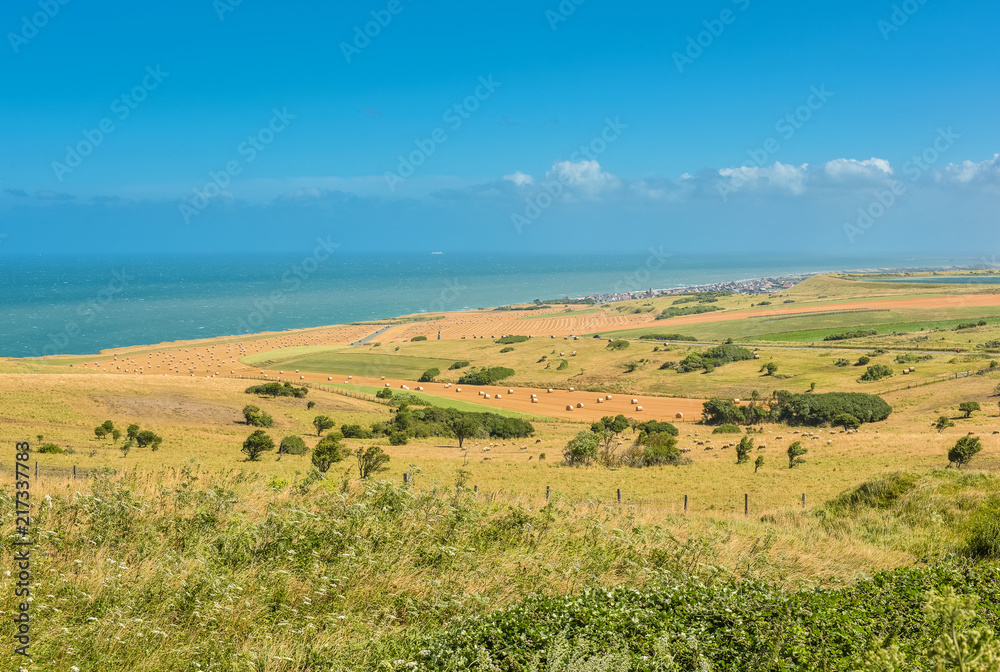 Fototapeta premium splendide côte d'opale en été