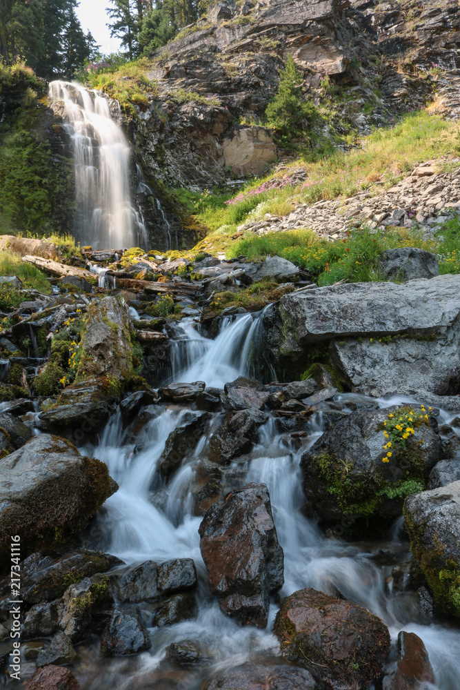 Plaikni Falls in Crater Lake National Park, Oregon Plaikni Falls in Crater Lake National Park, Oregon
