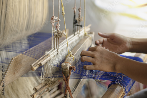 Obraz na płótnie Weave Silk