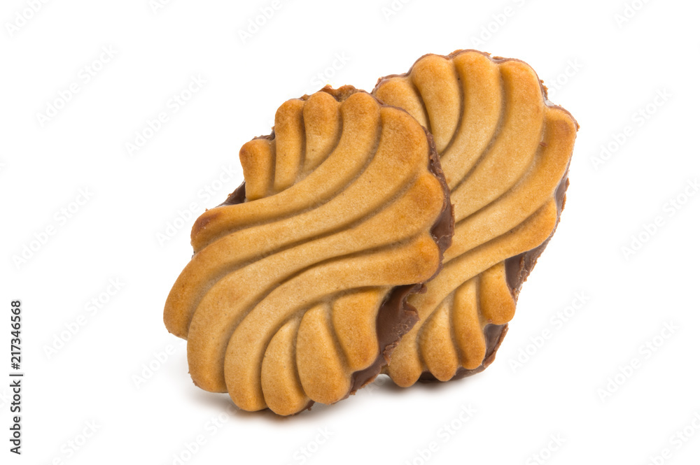 butter cookies isolated butter cookies isolated