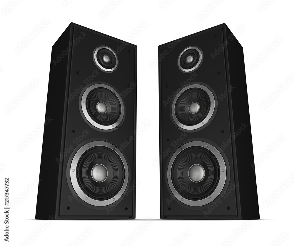 speaker concept 3d illustration speaker concept 3d illustration