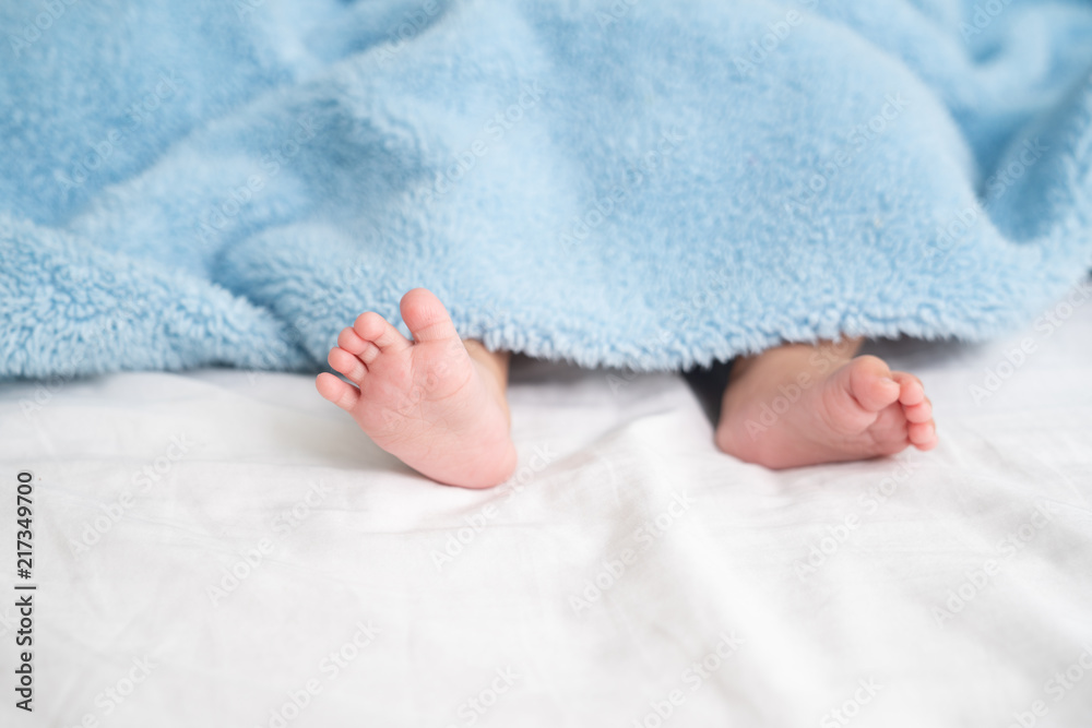 Photo of newborn baby feet Photo of newborn baby feet