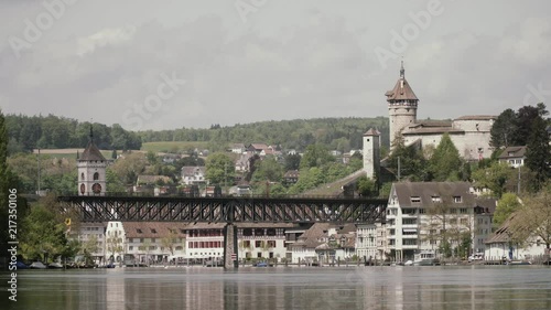 view from the river the the castle photo