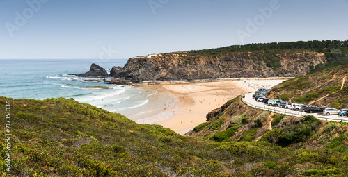 The Odeceixe beach in Portugal