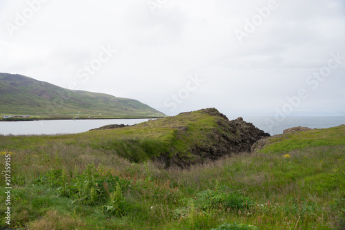Küsten-Landschaft im Gebiet um Bakkagerði / Ostfjorde - Island © tina7si