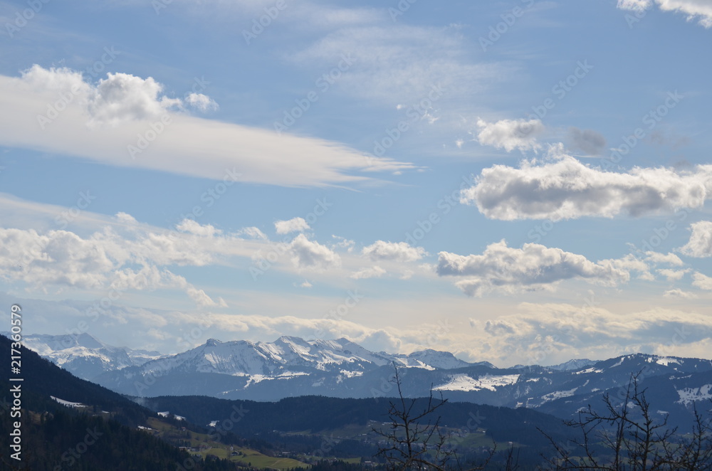 alpen sehen