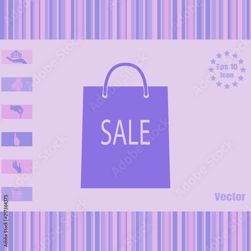 shopping bag with description 