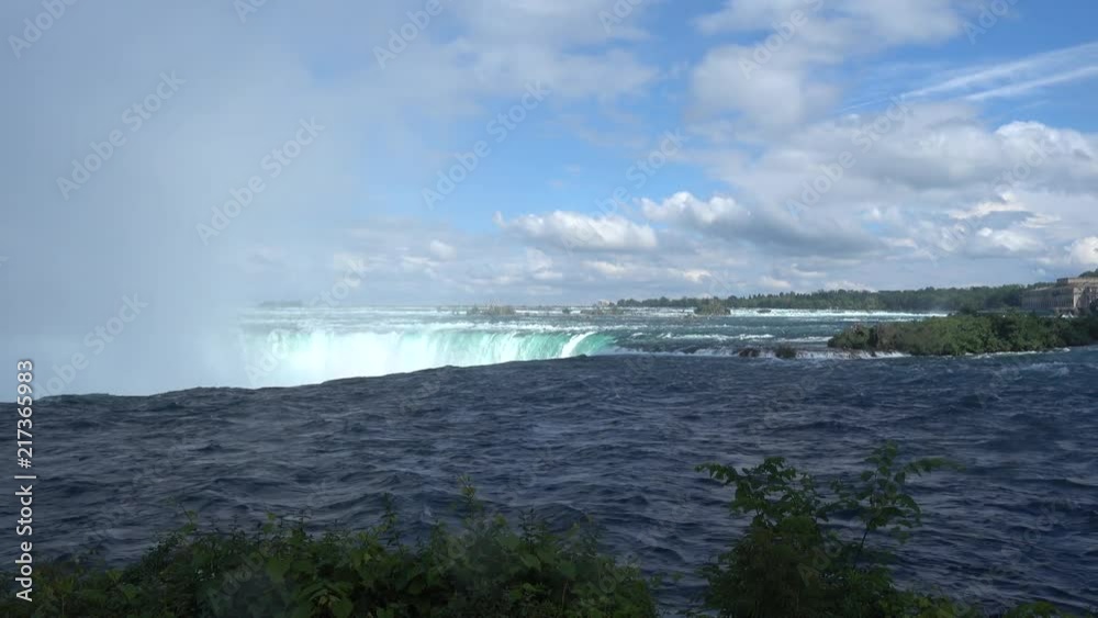 Niagara falls. The Largest Waterfall In North America. Ontario, Canada Niagara falls. The Largest Waterfall In North America. Ontario, Canada