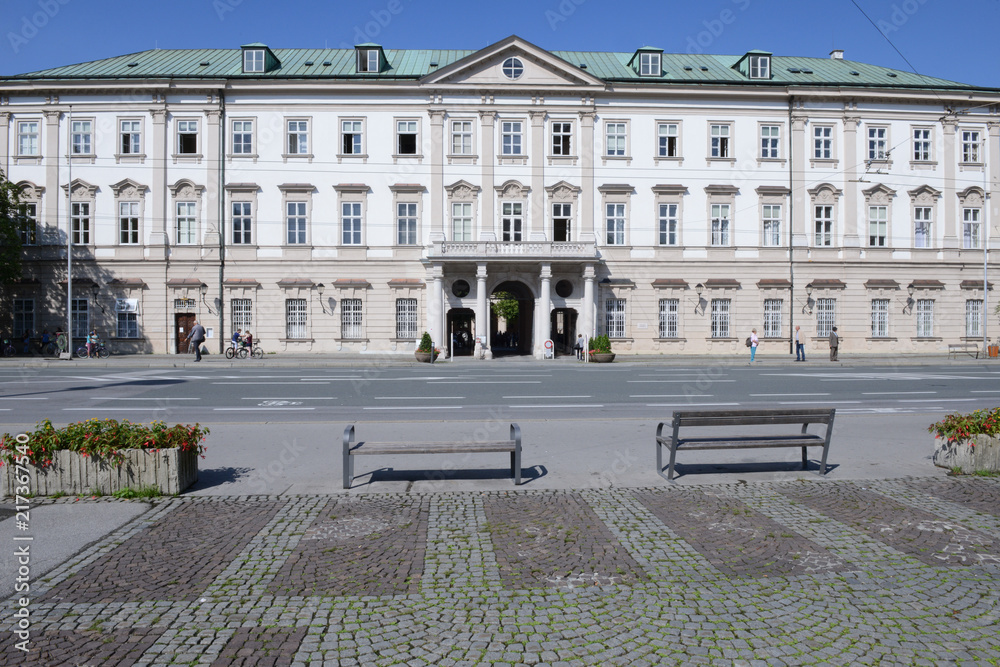 Mirabell Palace in Salzburg on Austria