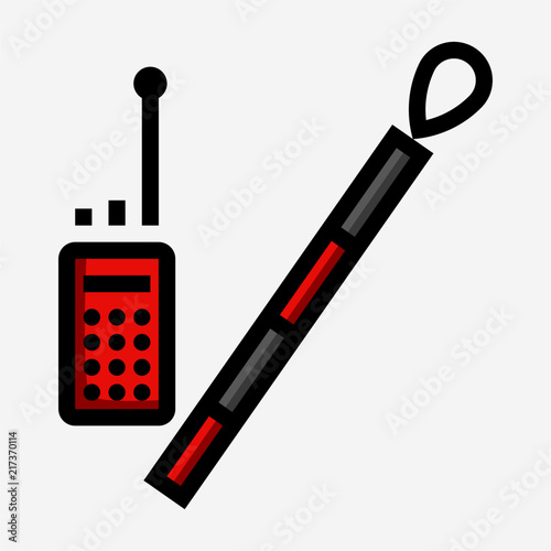 Flat Security pixel perfect vector icon