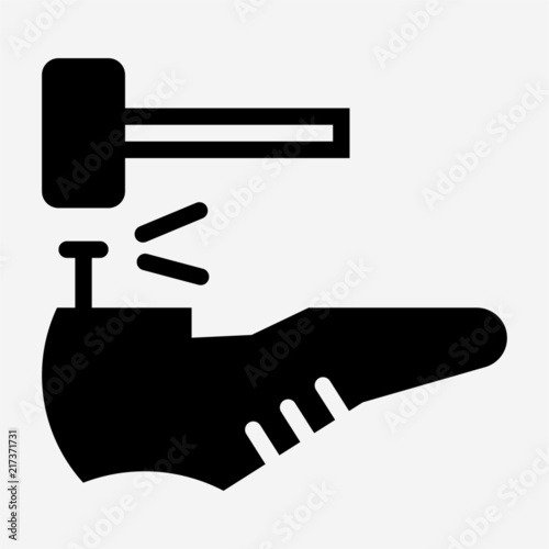 Glyph Shoemaker pixel perfect vector icon