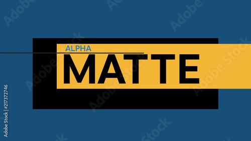 Rectangular Cutout Title
