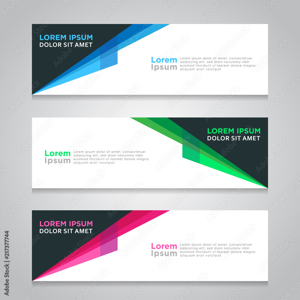 Design Banner. Abstract Background. Modern Web Template