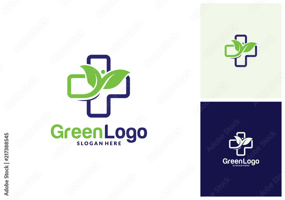 Health tree people logo and Icon Template, Green logo vector Health tree people logo and Icon Template, Green logo vector