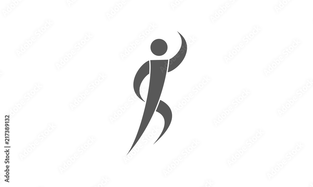 Sport human logo Sport human logo