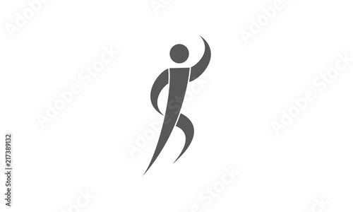 Sport human logo