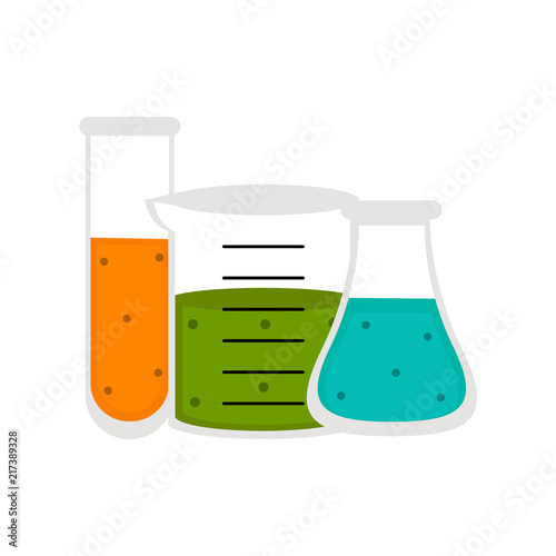 Isolated chemistry class icon