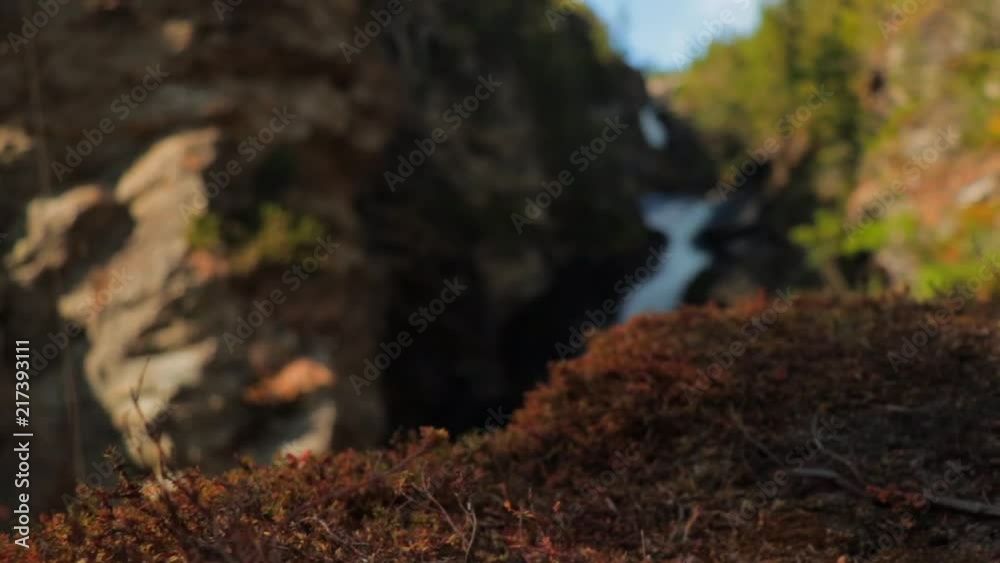 clip of waterfall in Rondane national park Norway
shot in 50fps slowed down to 25fps timeline 
SLOWMO