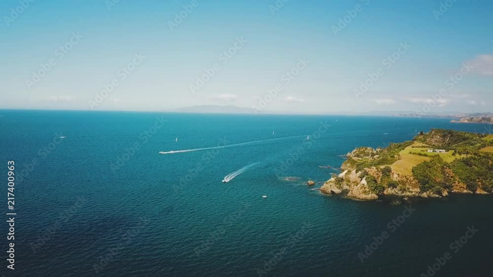 View of cliffs of Waiheke Island New Zeland View of cliffs of Waiheke Island New Zeland