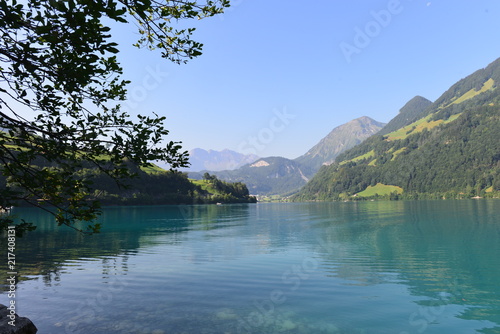 Lungerersee im Kanton Obwalden - Schweiz photo