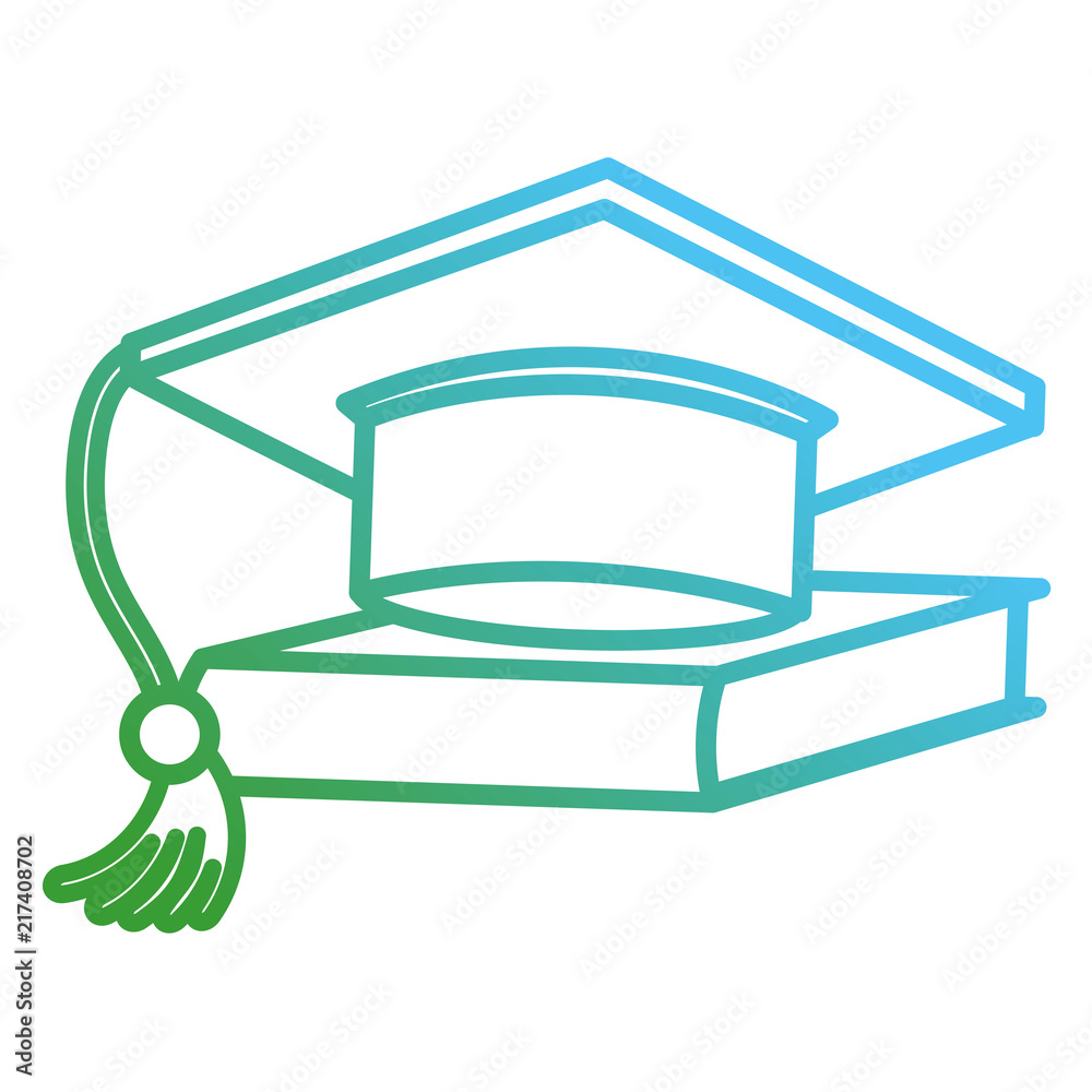 graduation hat with textbook graduation hat with textbook