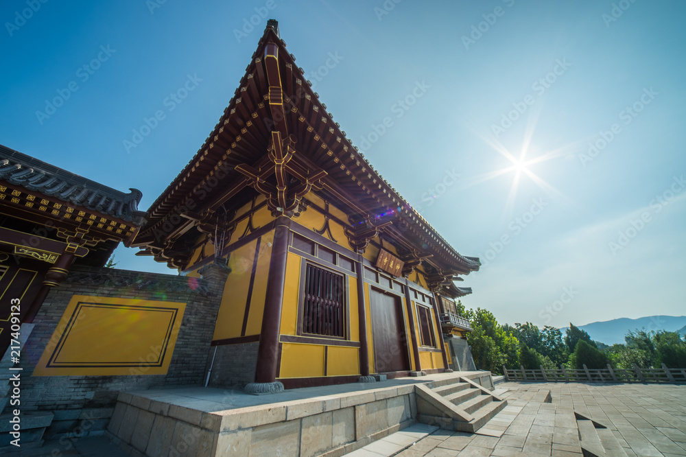 The Shentong Temple is perhaps most well known for the 'Four Door Pagoda' , which lies on its grounds, and is the oldest surviving one-storey stone tower in China.