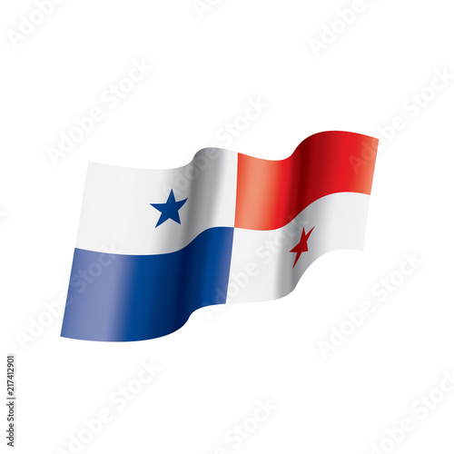 Free Download Panama flag, vector illustration on a white background - GFXLoad