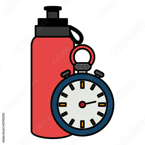 bottle gym with chronometer