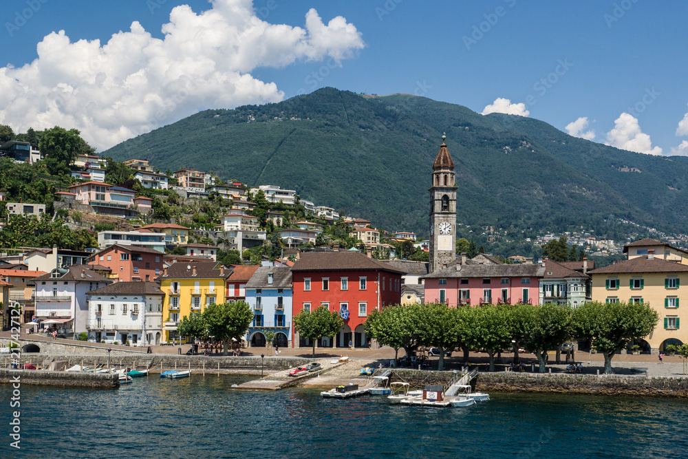 Ascona, a small charming Swiss village of Lake Maggiore