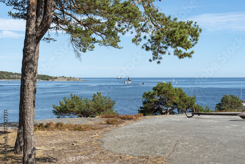 Stockholm archipelago view from Sandhamn photo