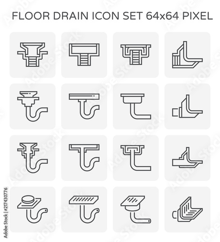 floor drain icon