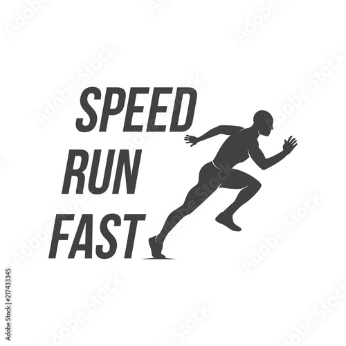 Running logo, marathon concept, sport activities, triathlon vector line icon