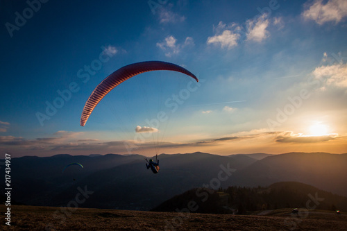 Sunset Paragliding