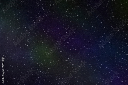 Abstract background texture of distant star space and multicolored nebula  illustration.
