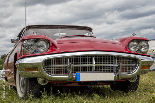 US vintage car, front view © FotoKachna