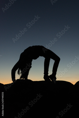 Yoga Silhouette © ImagesByJamesNichols