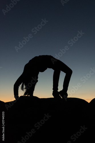 Yoga Silhouette